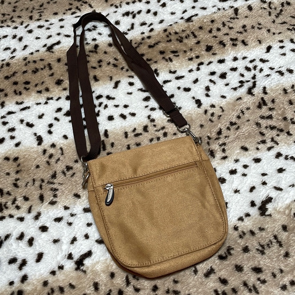 Travelon Tan Crossbody